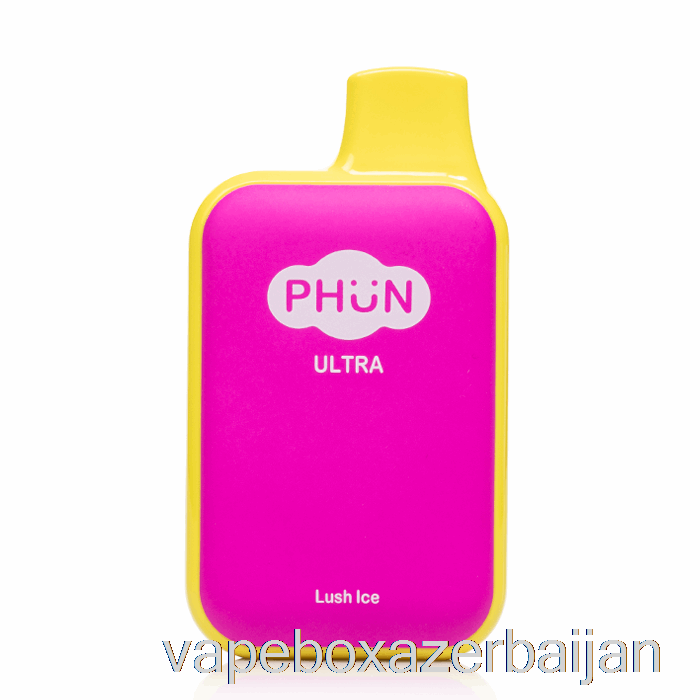 Vape Box Azerbaijan Phun Ultra 6000 Disposable Lush Ice